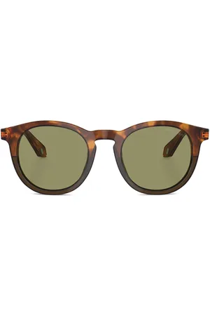 Giorgio Armani Sonnenbrille mit rundem Gestell