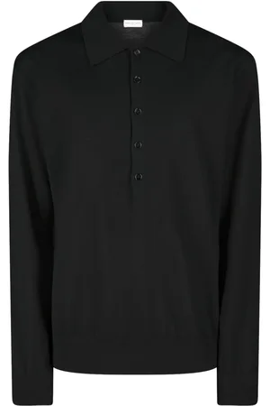 DRIES VAN NOTEN Poloshirt mit Knopfleiste