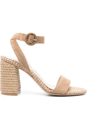 Gianvito Rossi Sandalen aus Wildleder 85mm