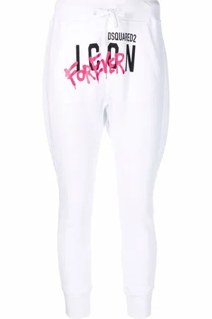 Dsquared2 Taillenhose mit Logo-Print