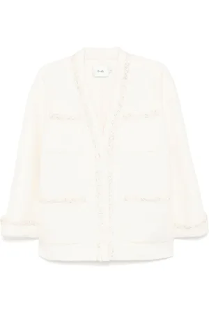 B+AB Jacke mit verziertem Saum