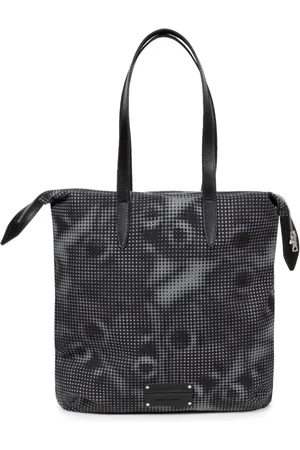 DRIES VAN NOTEN Shopper mit abstraktem Print