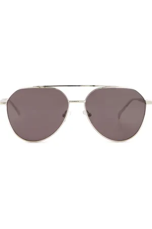 Alexander McQueen Getönte Pilotenbrille