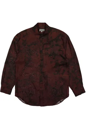 YOHJI YAMAMOTO Hemd mit grafischem Print