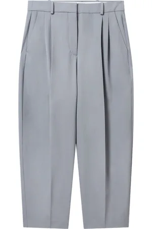 Stella McCartney Iconic Cropped-Hose mit Falten