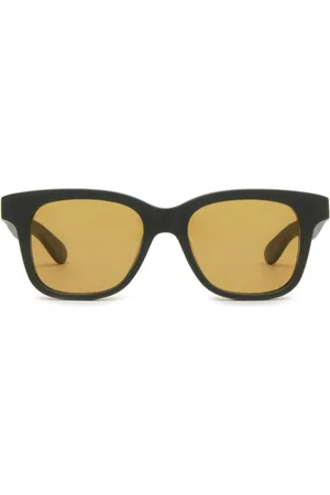Alexander McQueen Sonnenbrille mit eckigem Gestell