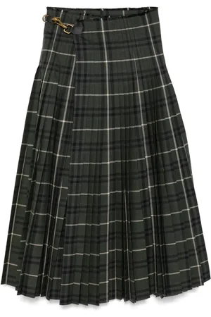 Burberry Maxirock mit Vintage Check-Muster
