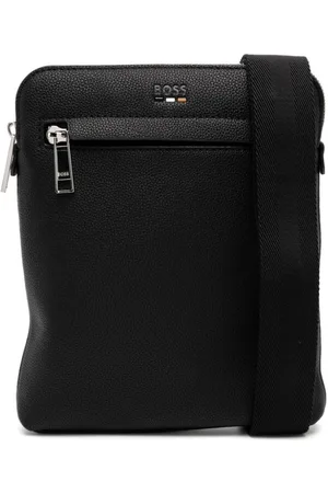 HUGO BOSS Kuriertasche mit Logo-Prägung