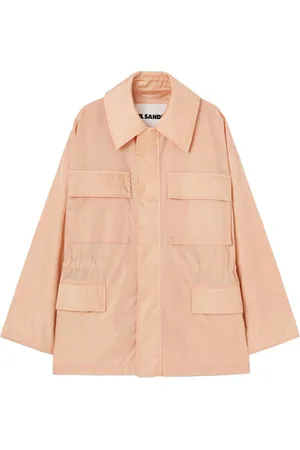 Jil Sander Jacke mit verdecktem Verschluss