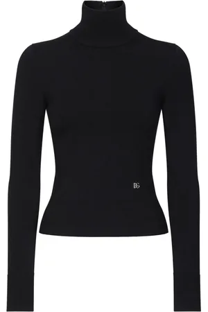 Dolce & Gabbana Geripptes Rollkragenoberteil