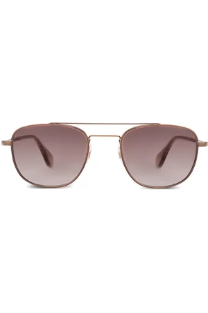 GARRETT LEIGHT Sonnenbrille mit geometrischem Gestell