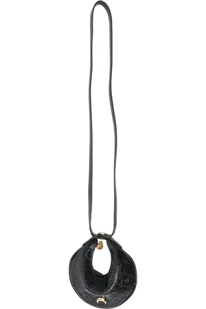 Marine Serre Mini-Tasche mit Monogramm-Prägung