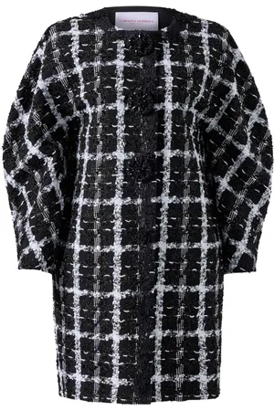 Carolina Herrera Mantel aus Tweed