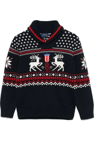 Ralph Lauren Pullover mit Schalkragen