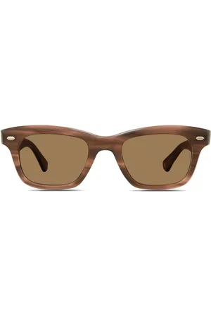 GARRETT LEIGHT Sonnenbrille mit eckigem Gestell