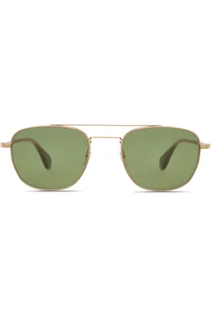 GARRETT LEIGHT Sonnenbrille mit geometrischem Gestell