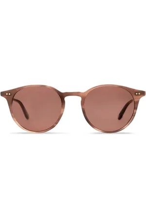 GARRETT LEIGHT Sonnenbrille mit rundem Gestell
