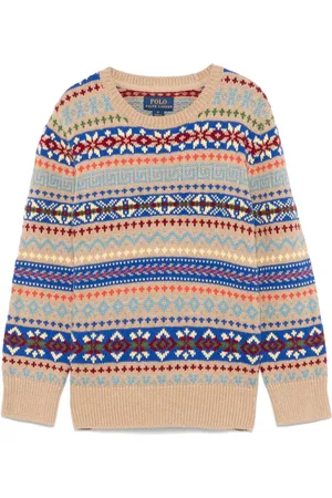 Ralph Lauren Pullover mit Fair-Isle-Intarsie