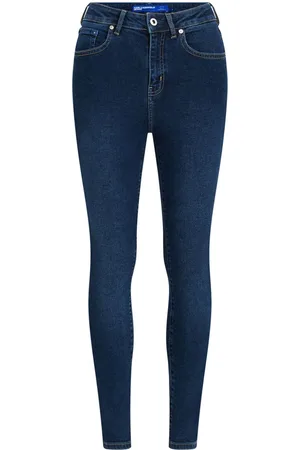 Karl Lagerfeld Skinny-Jeans mit hohem Bund