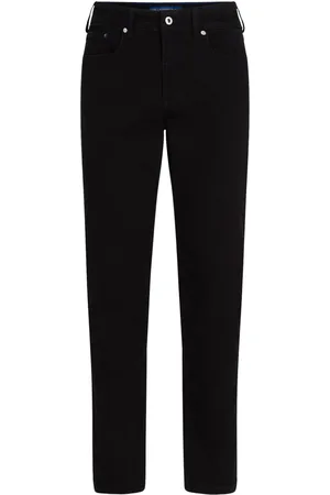 Karl Lagerfeld Halbhohe Straight-Leg-Jeans