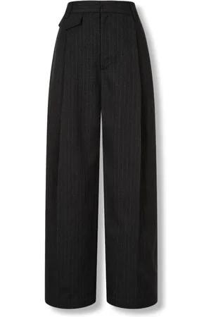 Studio Tomboy Gestreifte Wide-Leg-Hose