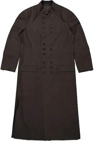 YOHJI YAMAMOTO Mantel mit grafischem Print
