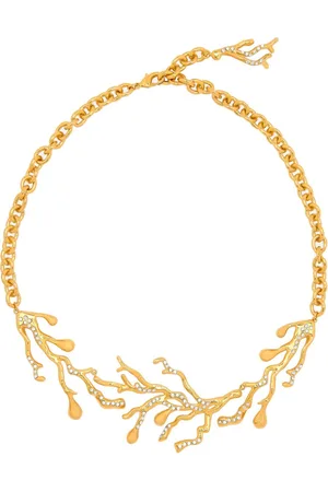 Oscar de la Renta Coral Drops Halskette