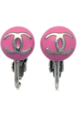 CHANEL 2003 pre-owned Ohrclips mit CC-Logo