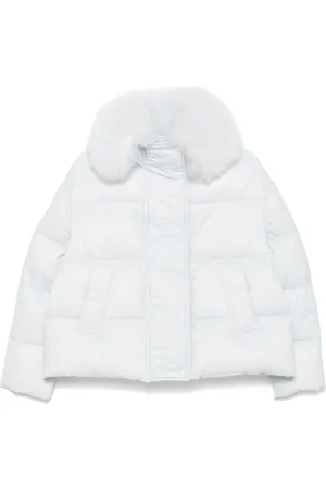 YVES SALOMON Steppjacke mit Faux Fur