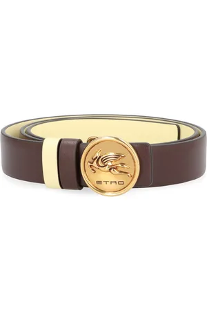 Etro Wendbarer Gürtel mit Pegaso-Schnalle