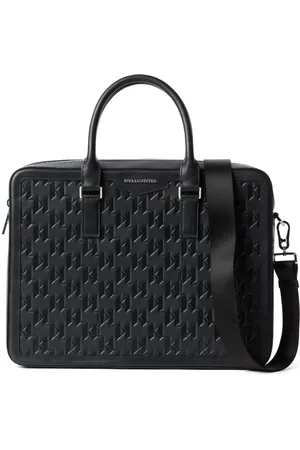Karl Lagerfeld K/Loom Aktentasche aus Leder