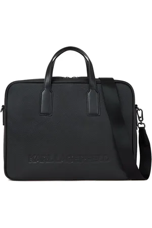 Karl Lagerfeld Essential Aktentasche aus Leder