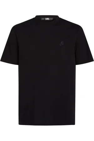 Karl Lagerfeld Kameo T-Shirt mit Logo-Stickerei