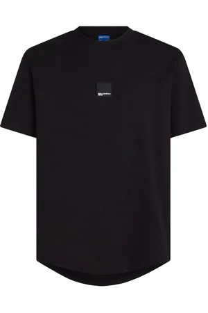 Karl Lagerfeld T-Shirt mit abgerundetem Saum