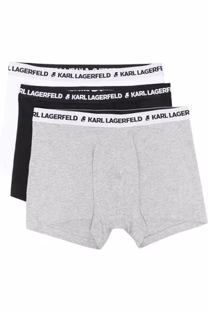 Karl Lagerfeld Set aus drei Boxershorts mit Logo-Bund