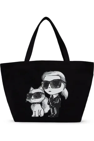 Karl Lagerfeld Ikon Karl Choupette Tote Bag