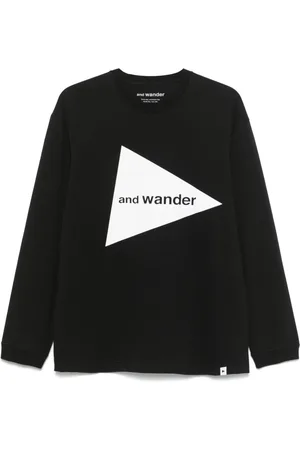 and wander T-Shirt mit Logo-Print