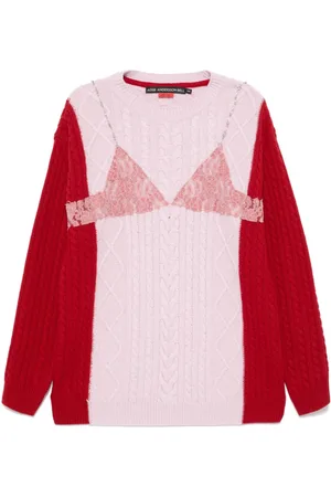 Andersson Bell Lingerie-Pullover mit Spitze