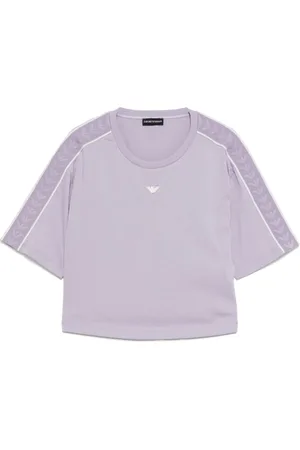 Emporio Armani T-Shirt mit Logo-Stickerei