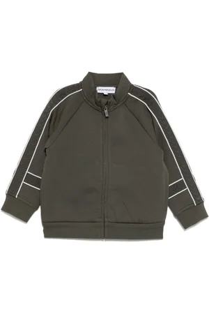 Emporio Armani Jacke mit Logo-Streifen