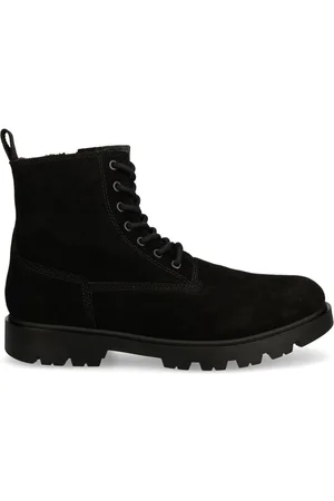 HUGO BOSS Schnürstiefel aus Wildleder