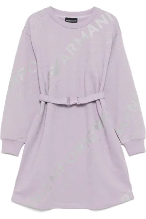 Emporio Armani Kleid mit Logo-Print