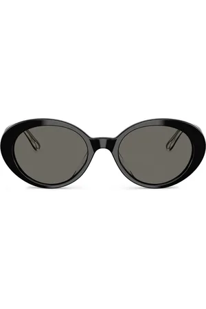 Oliver Peoples Sonnenbrille mit ovalem Gestell