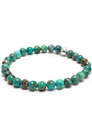 Nialaya Armband mit Türkis und Diamanten