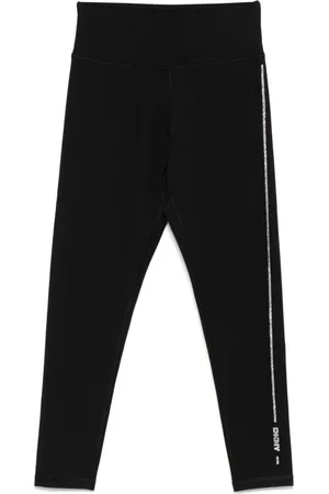 DKNY Leggings mit Strass-Logo
