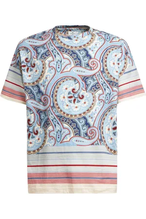 Etro T-Shirt mit Paisleymuster