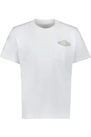 SACAI T-Shirt mit Logo-Print
