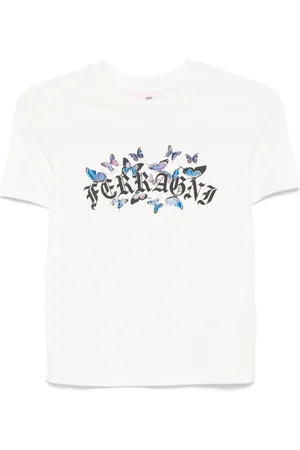 Chiara Ferragni Gothic Butterflies T-Shirt