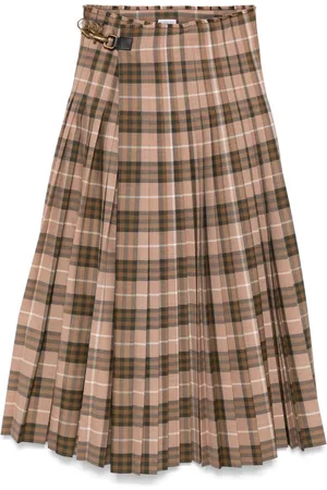 Burberry Maxirock mit Vintage Check-Muster