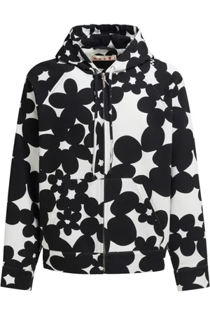 Marni Hoodie mit Blumen-Print
